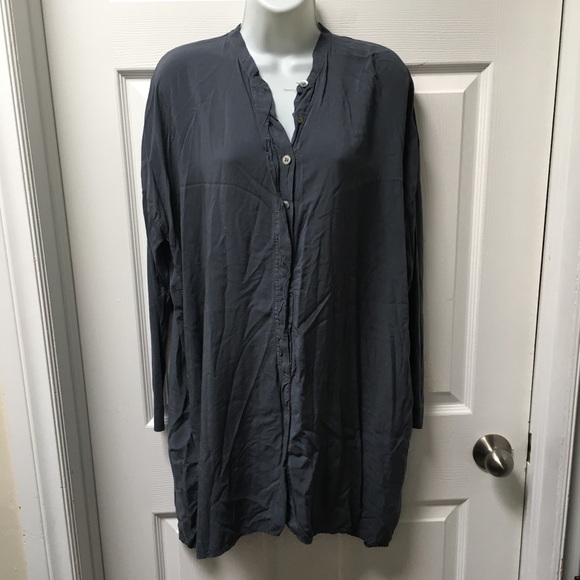 PROJECT AJ 117 Oversized Gray Sheena Tunic - Picture 2 of 13